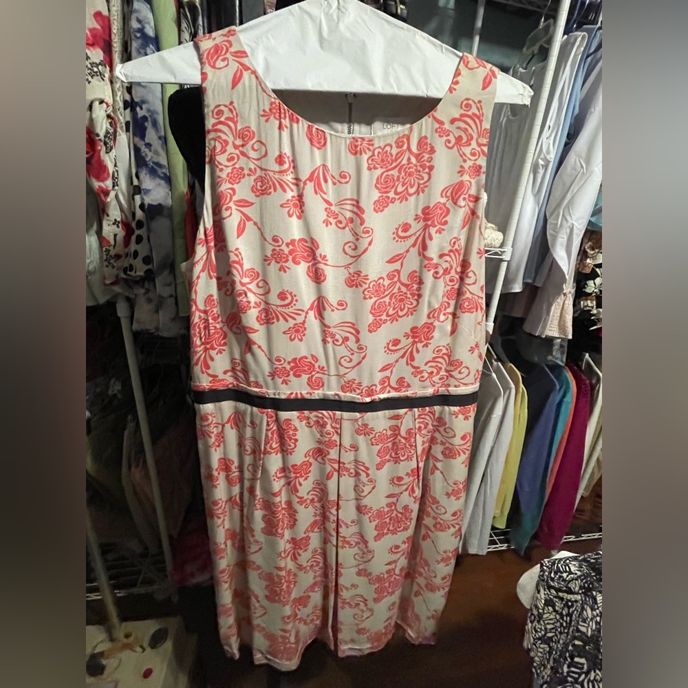 Sleeveless Floral Loft Dress size 12